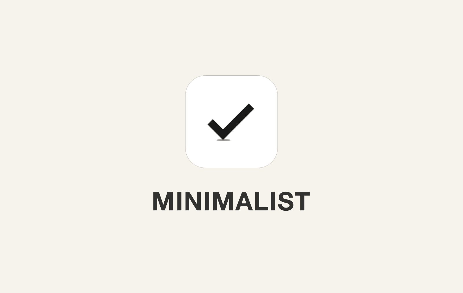 미니멀리스트 (Minimalist)